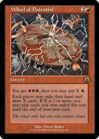Wheel of Potential (Retro Frame) - Modern Horizons 3 - Magic: The Gathering card