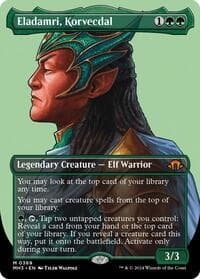 Eladamri, Korvecdal (Borderless) - Modern Horizons 3 - Magic: The Gathering card