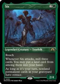 Six (Foil Etched) - Modern Horizons 3 - Magic: The Gathering card
