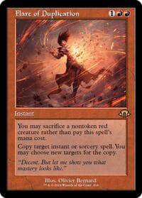 Flare of Duplication (Retro Frame) - Modern Horizons 3 - Magic: The Gathering card