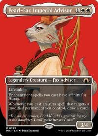 Pearl-Ear, Imperial Advisor (Borderless) - Modern Horizons 3 - Magic: The Gathering card
