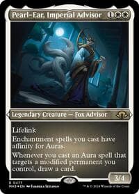 Pearl-Ear, Imperial Advisor (Foil Etched) - Modern Horizons 3 - Magic: The Gathering card