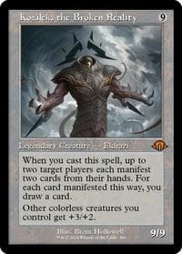 Kozilek, the Broken Reality (Retro Frame) - Modern Horizons 3 - Magic: The Gathering card