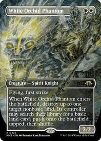 White Orchid Phantom (Borderless) - Modern Horizons 3 - Magic: The Gathering card