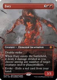 Fury (Borderless) - Special Guests - Magic: The Gathering card