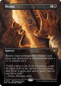 Persist (Borderless) - Special Guests - Magic: The Gathering card