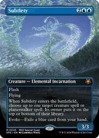 Subtlety (Borderless) - Special Guests - Magic: The Gathering card