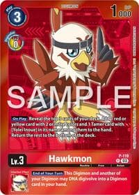 Hawkmon - P-119 (Digimon Adventure Box 2024) - Digimon Promotion Cards - Digimon Card Game card
