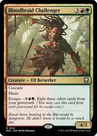 Bloodbraid Challenger - Commander: Modern Horizons 3 - Magic: The Gathering card