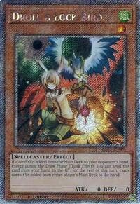 Droll & Lock Bird (Platinum Secret Rare) - 25th Anniversary Rarity Collection II - YuGiOh card