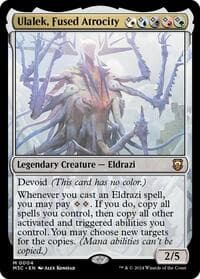 Ulalek, Fused Atrocity - Commander: Modern Horizons 3 - Magic: The Gathering card