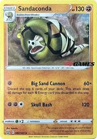 Sandaconda - 082/163 (EB Games Exclusive) - Miscellaneous Cards & Products - Pokemon card