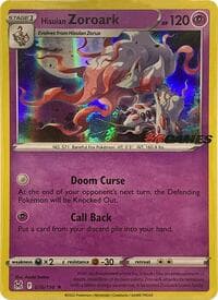 Hisuian Zoroark - 076/196 (EB Games Exclusive) - Miscellaneous Cards & Products - Pokemon card