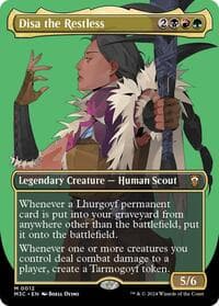Disa the Restless (Borderless) - Commander: Modern Horizons 3 - Magic: The Gathering card