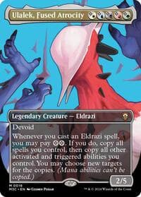 Ulalek, Fused Atrocity (Borderless) - Commander: Modern Horizons 3 - Magic: The Gathering card
