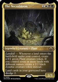 The Necrobloom (Foil Etched) - Modern Horizons 3 - Magic: The Gathering card