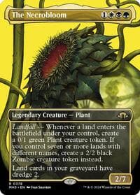 The Necrobloom (Borderless) - Modern Horizons 3 - Magic: The Gathering card