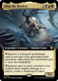 Disa the Restless (Extended Art) - Commander: Modern Horizons 3 - Magic: The Gathering card
