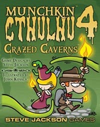 Munchkin Cthulhu 4: Crazed Caverns - Steve Jackson Games - Boardgames card