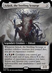 Azlask, the Swelling Scourge (Extended Art) - Commander: Modern Horizons 3 - Magic: The Gathering card