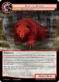 Bear of Aradia - Thoth of the Trinity - Force of Will card