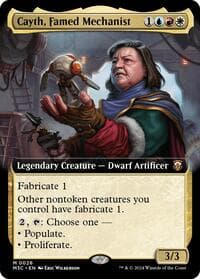 Cayth, Famed Mechanist (Extended Art) - Commander: Modern Horizons 3 - Magic: The Gathering card