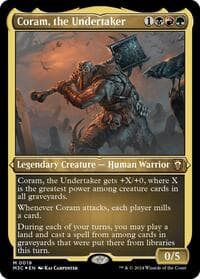 Coram, the Undertaker (Foil Etched) - Commander: Modern Horizons 3 - Magic: The Gathering card