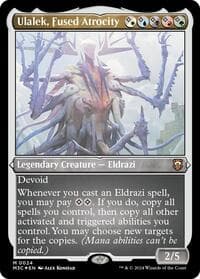 Ulalek, Fused Atrocity (Foil Etched) - Commander: Modern Horizons 3 - Magic: The Gathering card