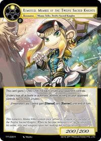 Rumsfeld, Member of the Twelve Sacred Knights - Thoth of the Trinity - Force of Will card