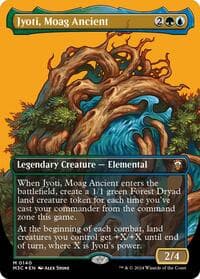Jyoti, Moag Ancient (Borderless) (Ripple Foil) - Commander: Modern Horizons 3 - Magic: The Gathering card