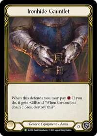 Ironhide Gauntlet (Golden) - FAB150 - Flesh and Blood: Promo Cards - Flesh and Blood TCG card
