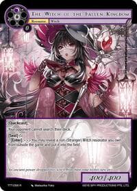 The Witch of the Fallen Kingdom - Thoth of the Trinity - Force of Will card