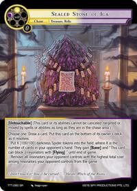 Sealed Stone of Iga - Thoth of the Trinity - Force of Will card