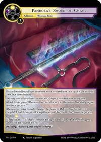 Pandora's Sword of Chaos - Thoth of the Trinity - Force of Will card