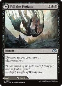 Fell the Profane - Modern Horizons 3 - Magic: The Gathering card