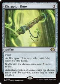 Disruptor Flute - Modern Horizons 3 - Magic: The Gathering card