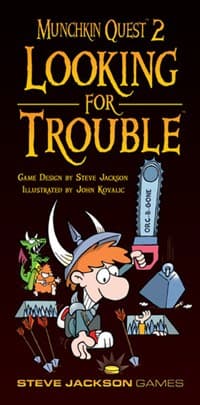 Munchkin Quest 2: Looking for Trouble Expansion - Steve Jackson Games - Boardgames card