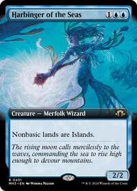 Harbinger of the Seas (Extended Art) - Modern Horizons 3 - Magic: The Gathering card