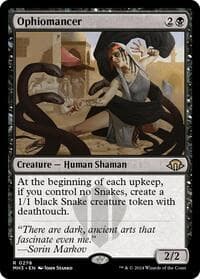 Ophiomancer - Modern Horizons 3 - Magic: The Gathering card