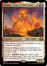 Phlage, Titan of Fire's Fury - Modern Horizons 3 - Magic: The Gathering card