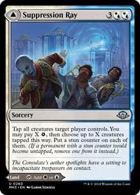 Suppression Ray - Modern Horizons 3 - Magic: The Gathering card