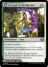 Strength of the Harvest - Modern Horizons 3 - Magic: The Gathering card