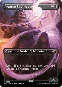 Warren Soultrader (Borderless) - Modern Horizons 3 - Magic: The Gathering card