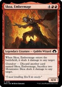 Skoa, Embermage - Modern Horizons 3 - Magic: The Gathering card