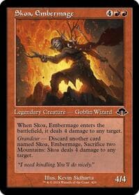 Skoa, Embermage (Retro Frame) - Modern Horizons 3 - Magic: The Gathering card