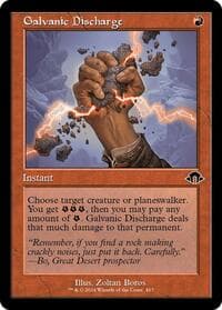 Galvanic Discharge (Retro Frame) - Modern Horizons 3 - Magic: The Gathering card