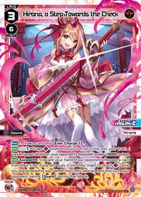 Hirana, a Step Towards the Check - Concord Diva - WIXOSS card