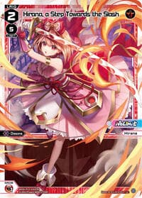 Hirana, a Step Towards the Slash - Concord Diva - WIXOSS card