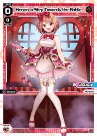 Hirana, a Step Towards the Battle - Concord Diva - WIXOSS card