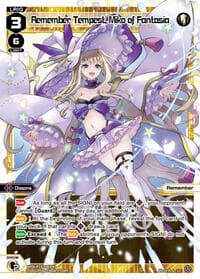 Remember Tempest, Miko of Fantasia - Concord Diva - WIXOSS card